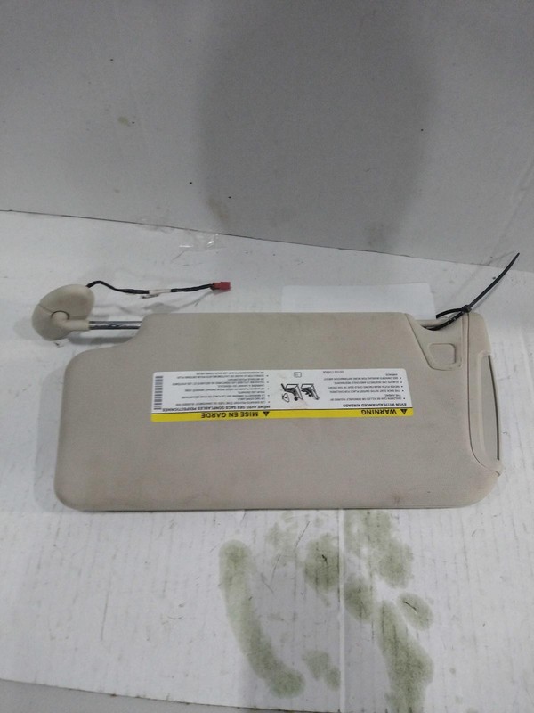 2015 Chrysler 300 Silver Used Sun Visor OEM Part #184570, 123k Miles