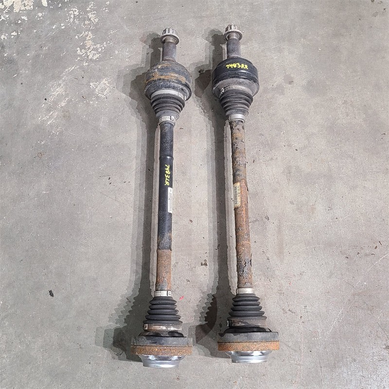 03-10 Porsche Cayenne 955 957 Rear Rh Lh CV Axle Shaft Set Pair Aa7483