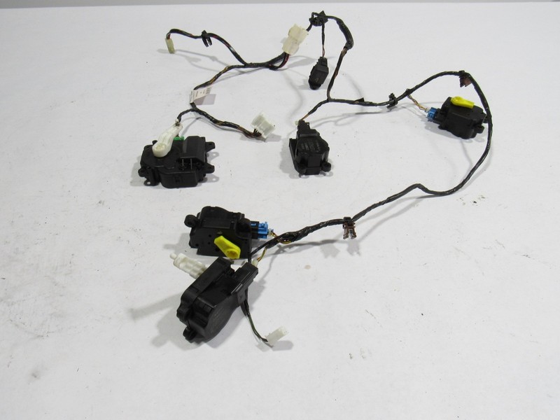 14-20 Jaguar F-Type S 2016 HVAC Heater Flap Blend Actuator Motor Harness Set ;:A