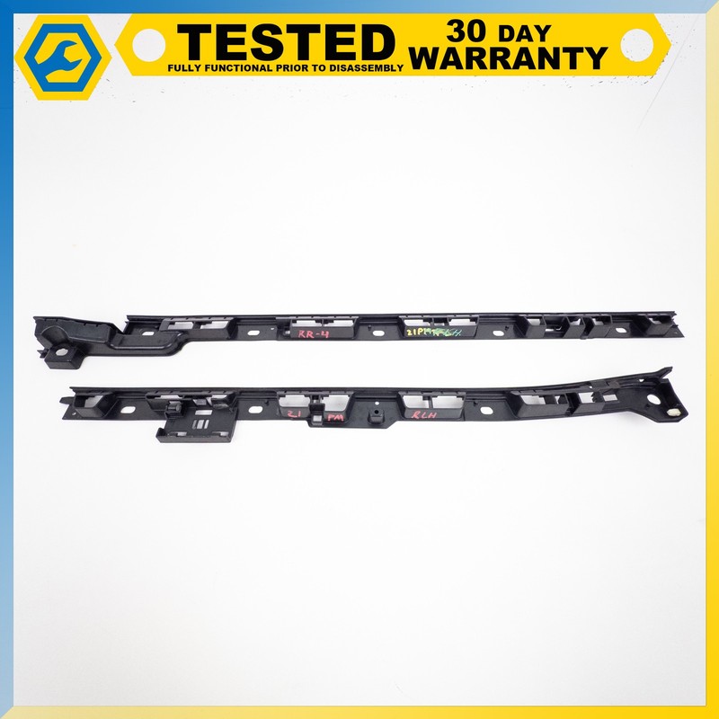 15-24 PORSCHE MACAN LEFT DRIVER SIDE SKIRT ROCKER PANEL BRACKETS PAIR OEM