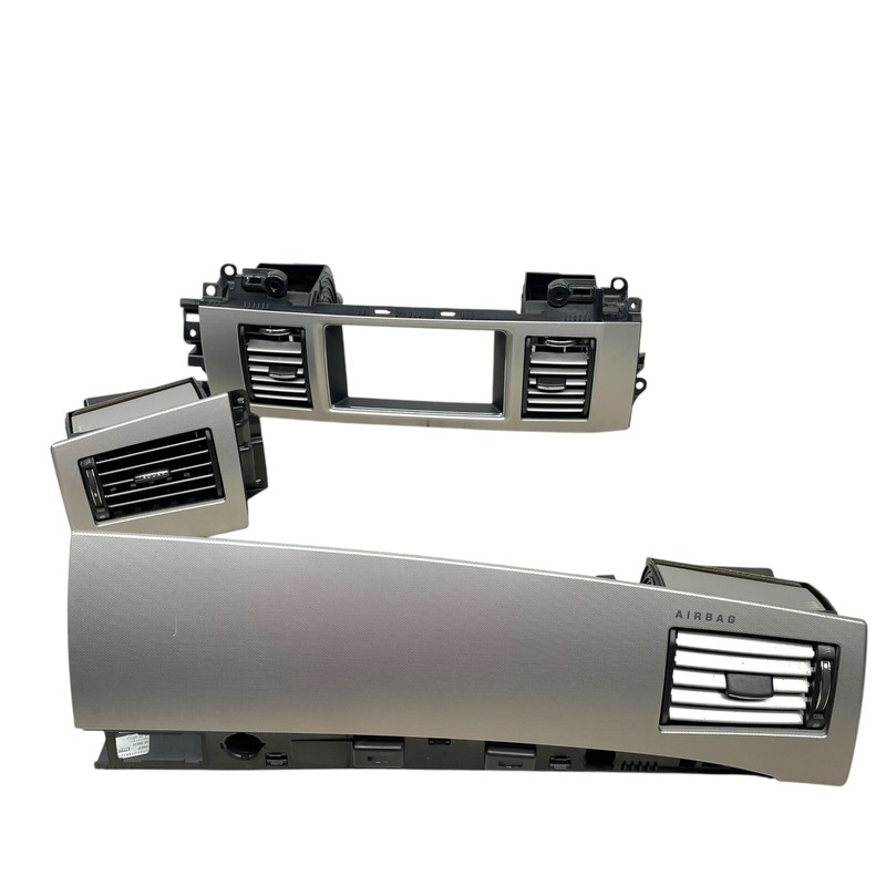 2010-2015 Jaguar XF XFR X250 Dash air vents bezel trim set OEM 8x23-043c26