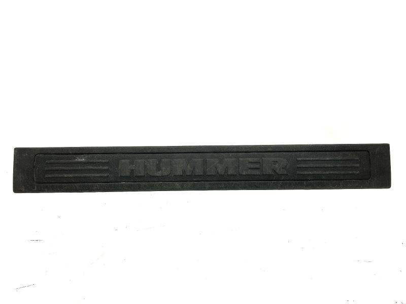 Rear Body Door Gate Interior Trim Sill Scuff Plate 2006-2010 Hummer H3 77970