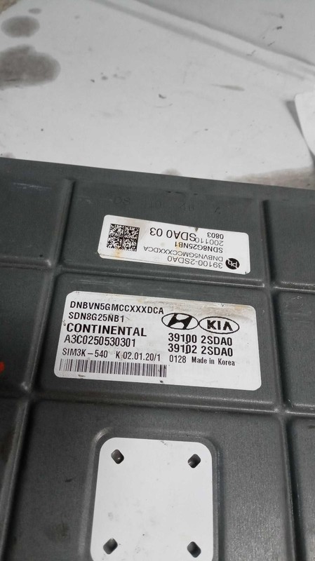 2020 Hyundai Sonata Engine Control Module ECM 2.5L OEM Used 75000 Miles
