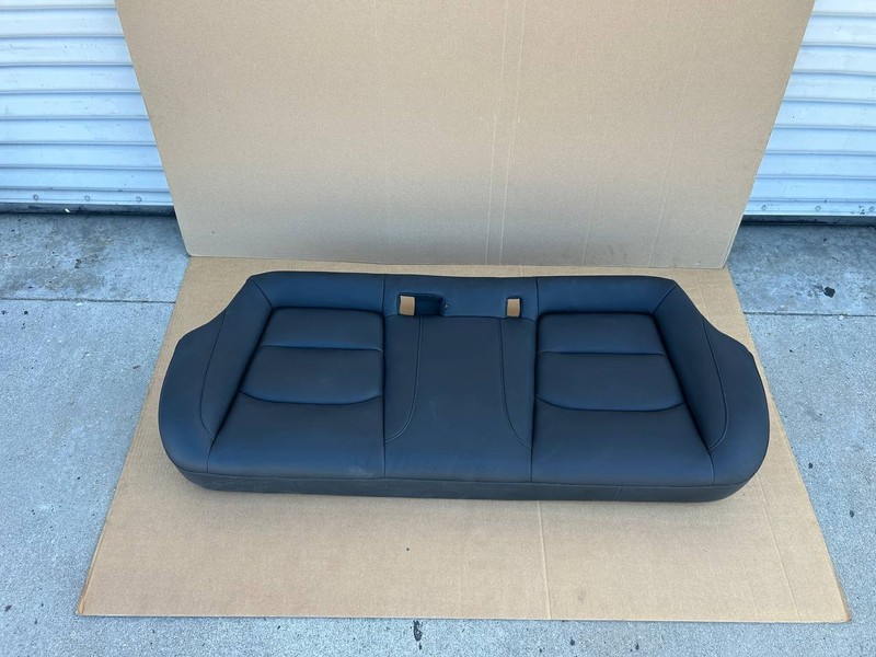 ✅17-23 Tesla Model 3 Rear 2nd Row Black Leather Seat 1452685-00-B