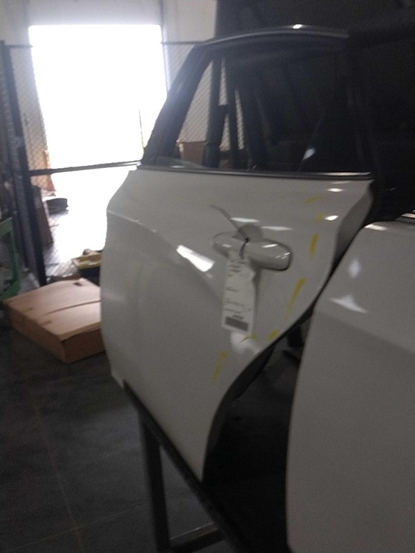 2021 Toyota Avalon Left Rear Door White OEM 684751 29000 Miles