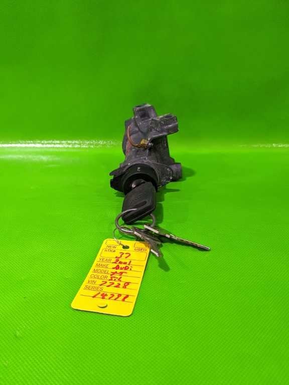 01-06 AUDI TT IGNITION SWITCH CYLINDER HOUSING W/KEY OEM 4467-4