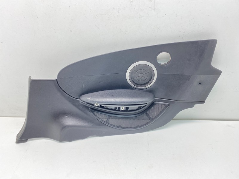 06-10 BMW E63 E64 645 650 M6 Rear Right Side Door Panel Card Leather Black OEM✅