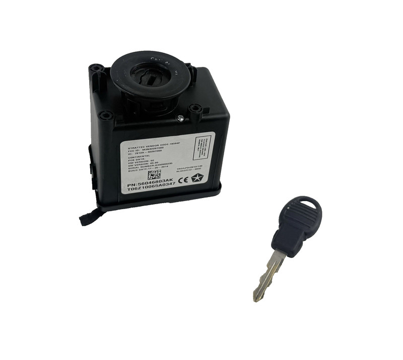 2013-2016 Dodge Dart Ignition Switch Module W/ Key & VIN # 56046803Ak