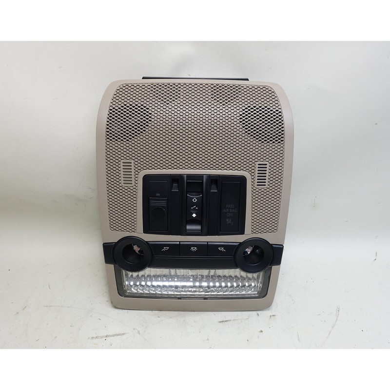 2007-2014 BMW E70 X5 E71 X6 Front Roof Map Light Switch Unit Greige OEM