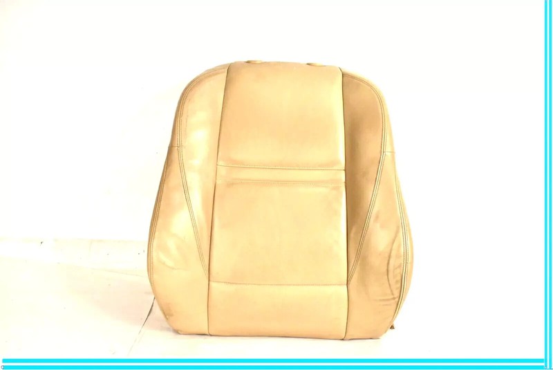 07-13 BMW X5 E70 Front Left Driver Side Sport Seat Top Upper Cushion Tan OEM