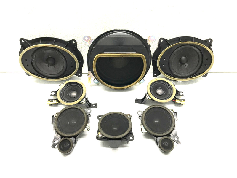 2007-2017 LEXUS LS460 FRONT REAR DOOR AUDIO SOUND SPEAKERS SET SUBWOOFER