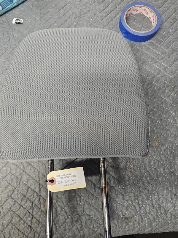 2009-2014 FORD F150 F-150 REAR HEAD REST HEADRESTCloth Left Or Right