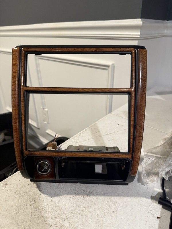 Subaru Forester 98-02 Center Dash Radio Bezel Trim Panel WOODGRAIN OEM