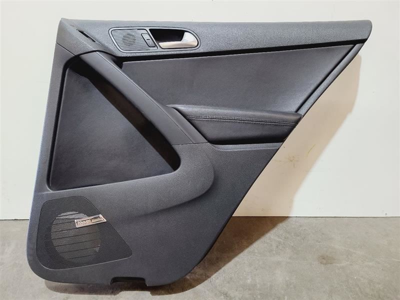 Passenger Rear Door Trim Panel Black Fits 2010 Tiguan 563379