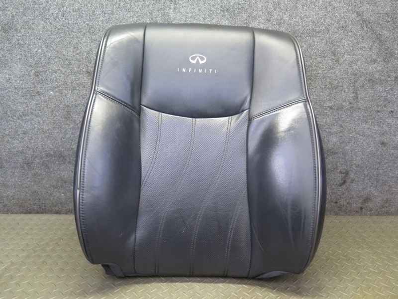 2014-2015 INFINITI QX60 FRONT LEFT SEAT UPPER BACKREST LEATHER CUSHION
