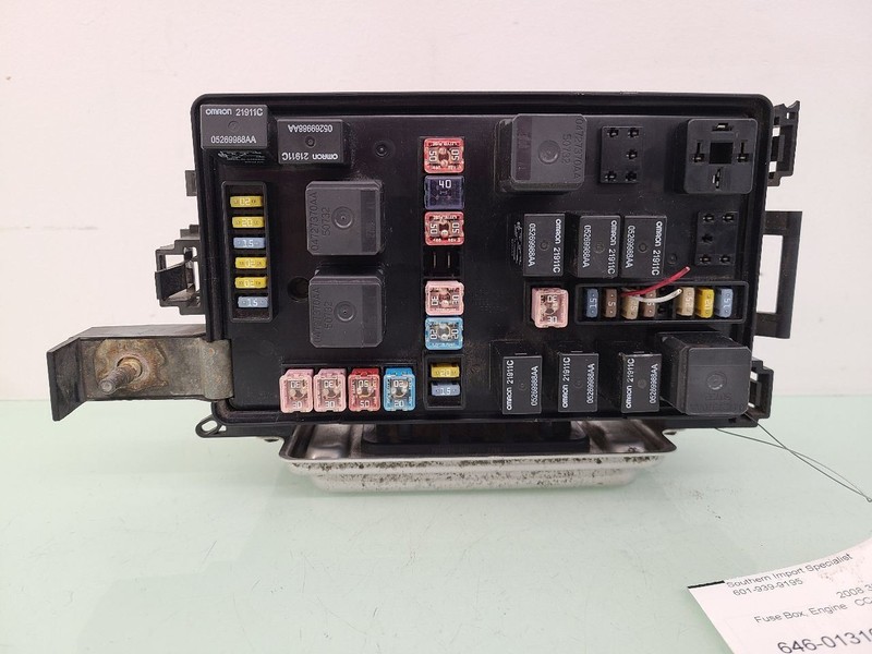 Fuse Box Engine Compartment Fits 08 300 563034