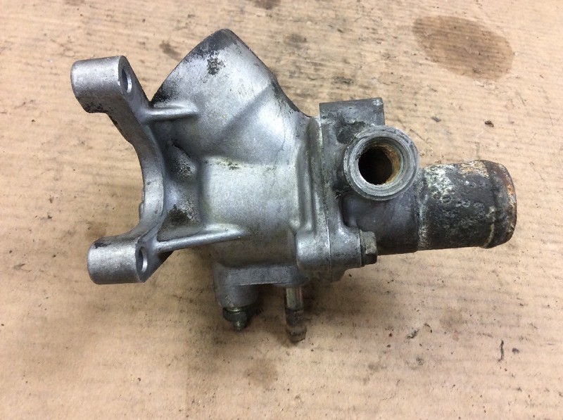 90-91 Honda Accord Thermostat Housing Case Cover Used OEM