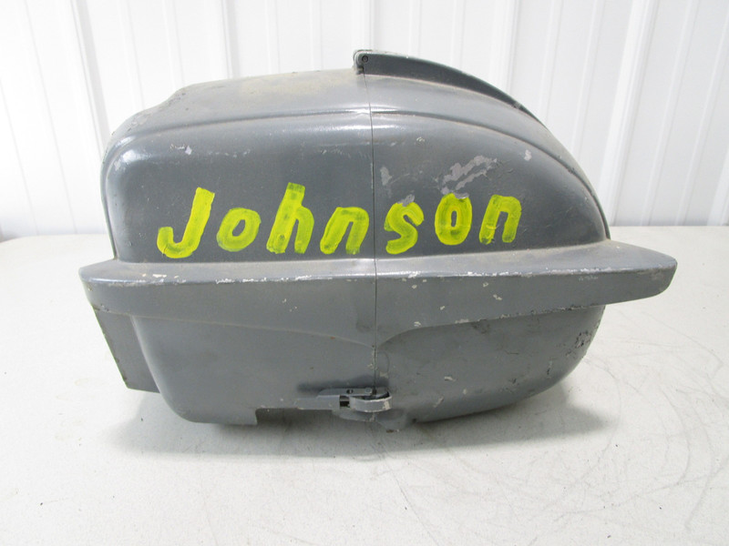 1950's Johnson Sea Horse 5 1/2 HP Outboard Motor Cover Cowl Engine Hood Shroud