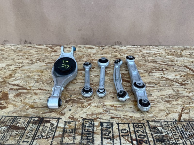 RIVIAN R1S R1T 2022-2026 OEM REAR LEFT DRIVER UPPER & LOWER CONTROL ARM SET OF 5