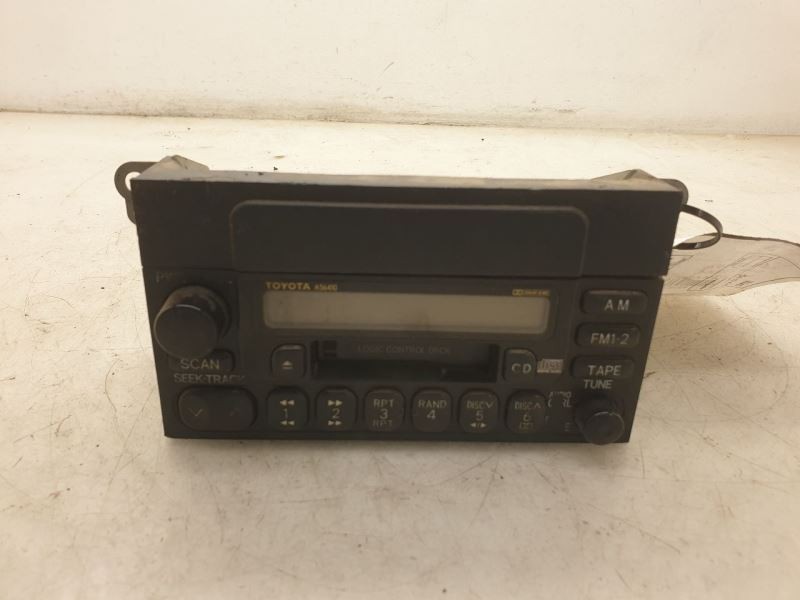 00-02 TOYOTA TUNDRA RADIO/STEREO RECEIVER UNIT ASSEMBLY