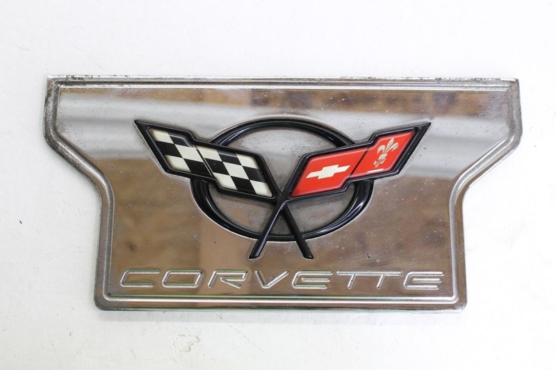 97-04 CORVETTE 5.7L LS1 Rear Underbody Emblem Plate