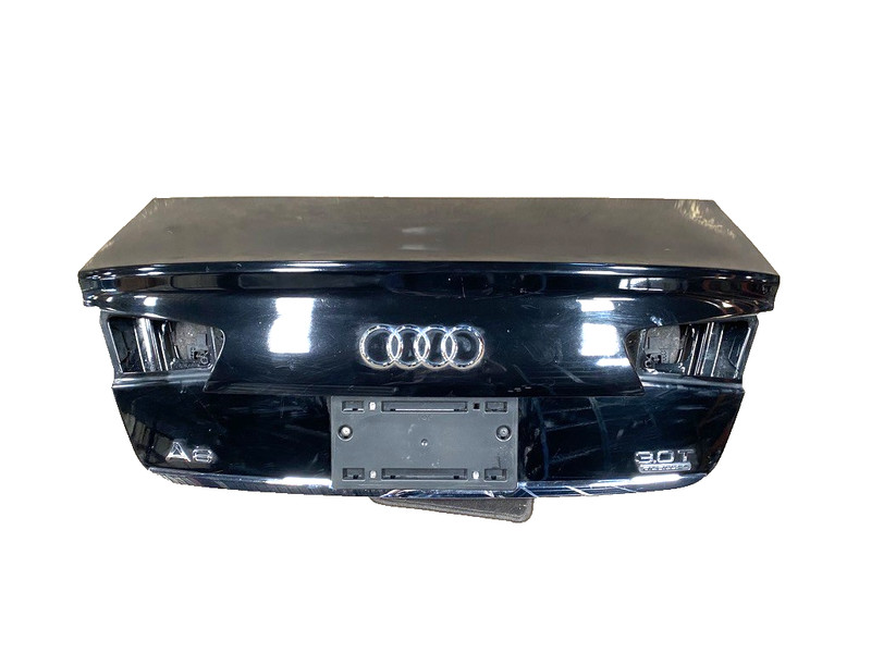 16-18 Audi A6 C7 REAR TRUNK DECK LID BLACK OEM #A0.38