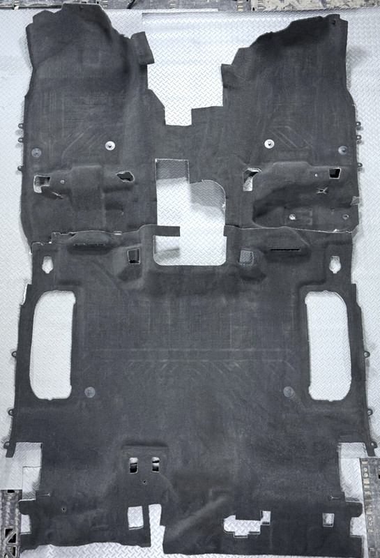 ✅ 2019-2024 RAM 1500 5th Gen. CREW CAB OEM 2-PCS FRONT & REAR FLOOR CARPET BLACK