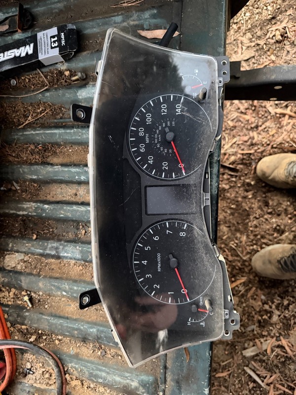 12 NV1500 NV2500 NV3500 OEM SPEEDOMETER INSTRUMENT GAUGE CLUSTER 248,000 MILES