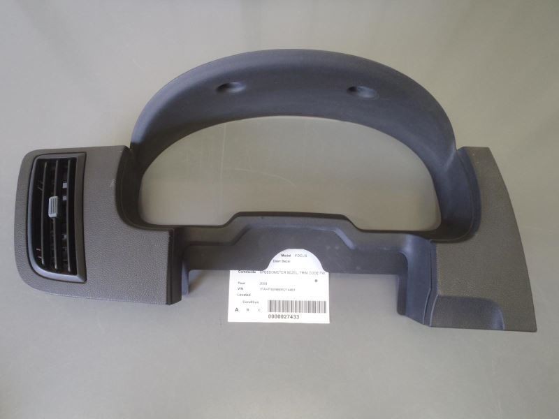 Speedometer Instrument Cluster Dash Trim Bezel Fits 2009-2011 Ford Focus 48453
