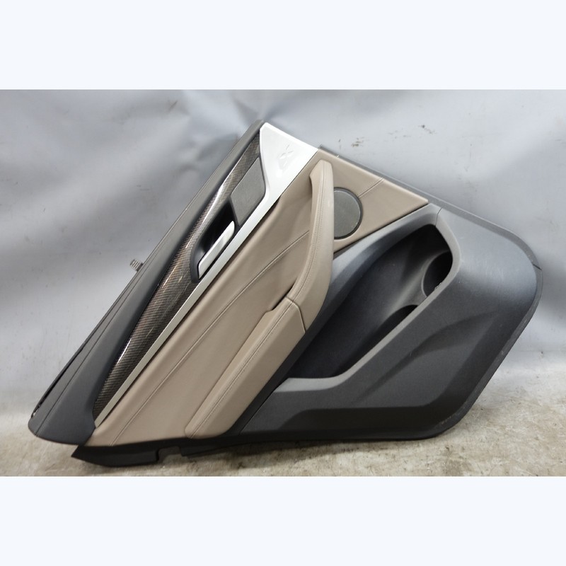 2020-2024 BMW F97 X3M Left Rear Interior Door Panel Trim Adelaide Grey OEM