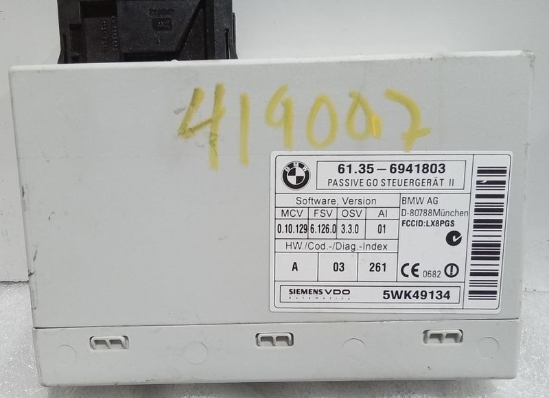 2002-2008 BMW 7 SERIES E65-E66 Passive GO Control Module OEM 61356941803