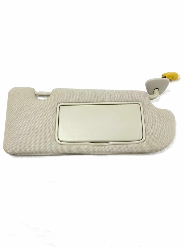 2012 Infiniti G37 RH Passenger illuminated Sun Visor Beige Part# 96400JL30A