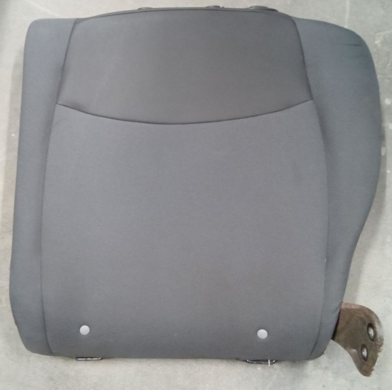 2012-2017 Fiat 500 Easy Pop LH Rear Seat Back 50/50 Folding Cloth X9 Nero Black