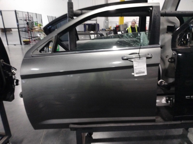 2013 Chrysler 200 Left Front Door Grey OEM Used 106K Miles PDM 353295