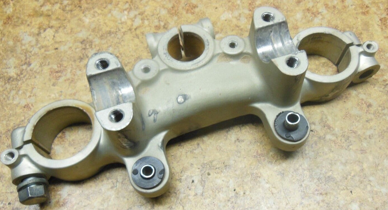 1980 Suzuki TS250 TS 250 Enduro Triple Tree Fork Clamp Mount Top Bridge Upper 80