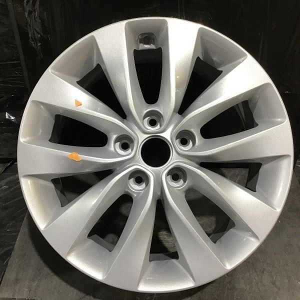 2016-2018 KIA Optima 74731 A Wheel 17x7 10 Spoke Rim Silver Painted 52910D5210