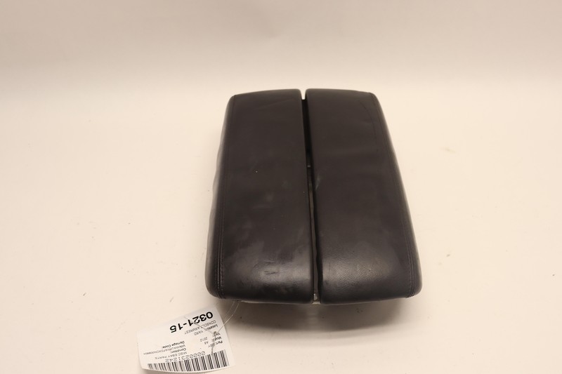 2011-2018 AUDI A8 FRONT CENTER CONSOLE ARMREST LEATHER W/ BRACKET OEM