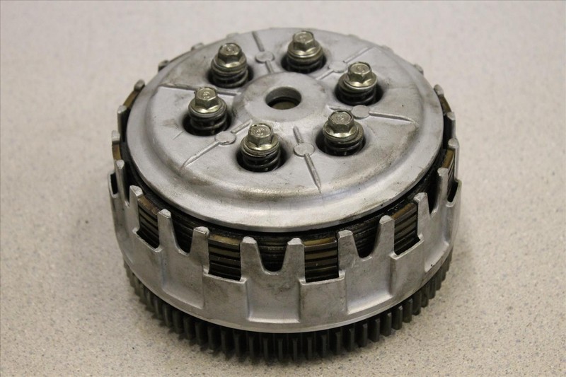 1982 YAMAHA XV 920 VIRAGO ENGINE MOTOR CLUTCH BASKET ASSY PLATES OEM XV920 82