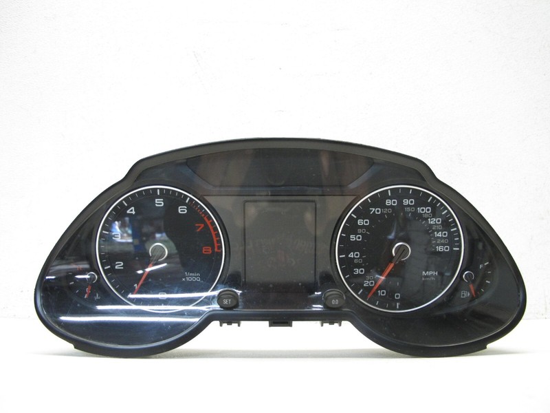 14-17 AUDI 8R Q5 SPEEDOMETER INSTRUMENT GAUGE CLUSTER W/O ADAPTIVE CRUISE 070324