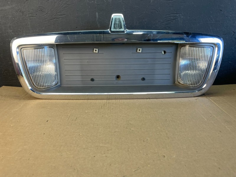 2003 to 2011 Lincoln Town Car Rear License Plate Trim Panel OEM AD0082DG
