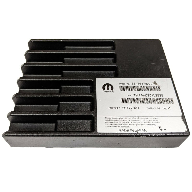 OEM Mopar Sound System Amplifier Chrysler Pacifica Voyager 2017-2022 68476878AA