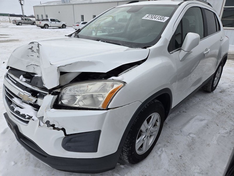 2016 Chevy Trax Driver Side Roof Curtain Airbag Opt AYF