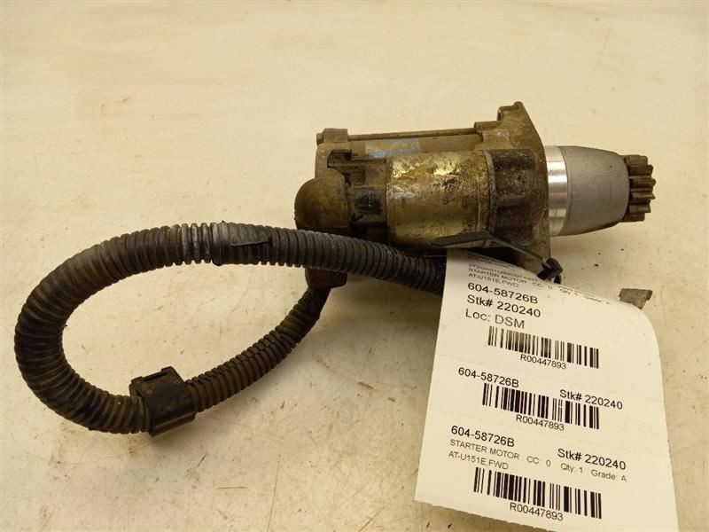05-18 TOYOTA AVALON 6CYL 1.7KW STARTER MOTOR ASSEMBLY