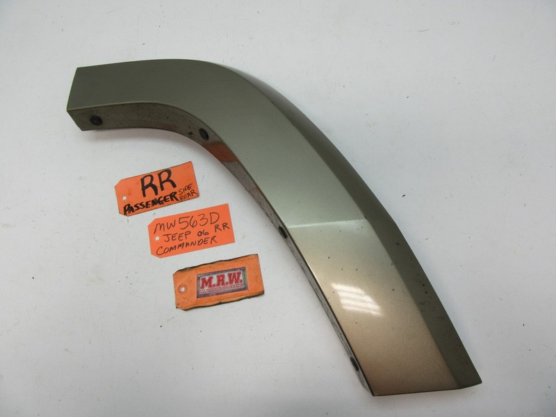REAR BACK DOOR PANEL MOLDING TRIM WHEEL FLARE BODY LIGHT KHAKI METALLIC RIGHT