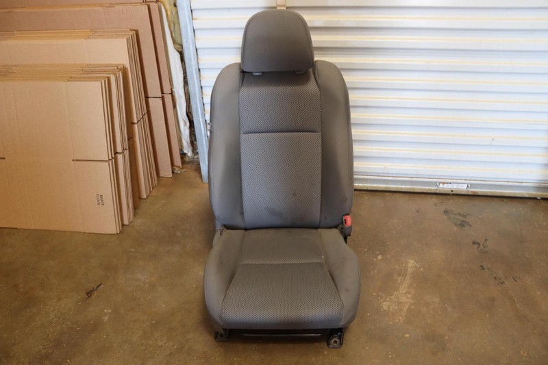 2008-2015 TOYOTA TACOMA CREW FRONT RIGHT PASSENGER SIDE SEAT CLOTH GRAY OEM