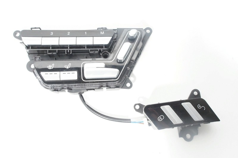 07 08 09 MERCEDES-BENZ S550 FRONT RIGHT PASS SEAT LUMBAR ADJUSTMENT SWITCH OEM