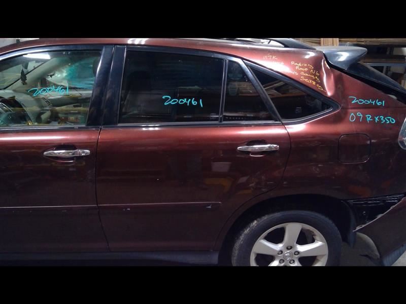 Driver Left Rear Side Door Maroon 4S6 Fits 06-09 LEXUS RX400h 735068