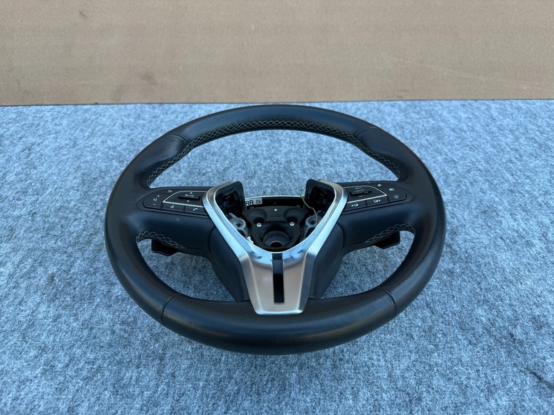 INFINITI Q50 Q60 2017-2024 OEM LEFT DRIVER WHEEL WITH SHIFTERS SWITCHES ASSEMBLY