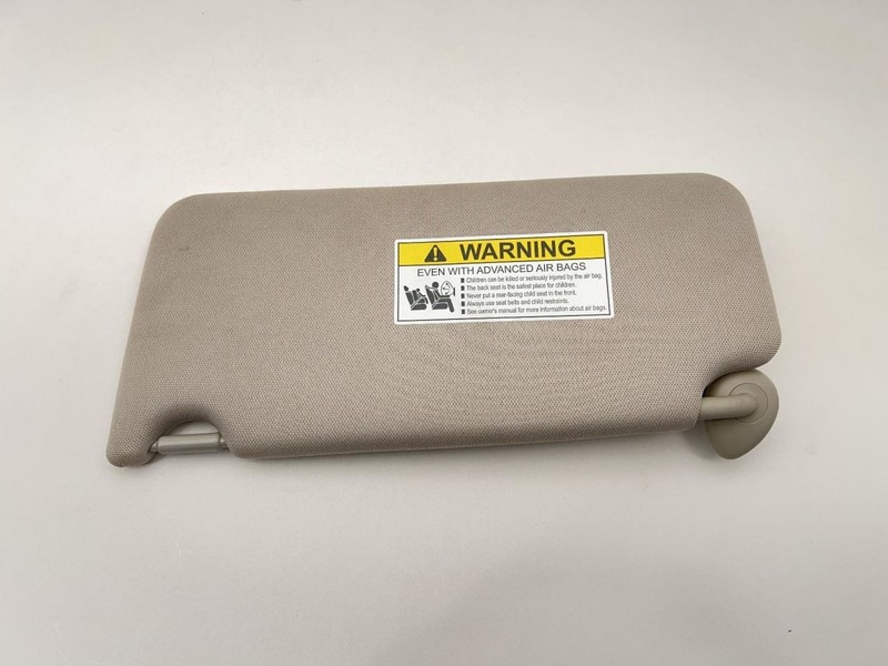 2018-2022 HONDA ACCORD RIGHT SUN VISOR GRAY TC:-A-A AT FWD 55K -TOURING- 60027