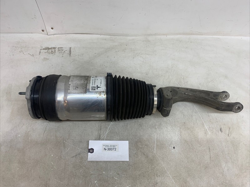 16-20 Tesla Model X Front Left Suspension Air Strut (1027361-00-G) 90k 30072 S16